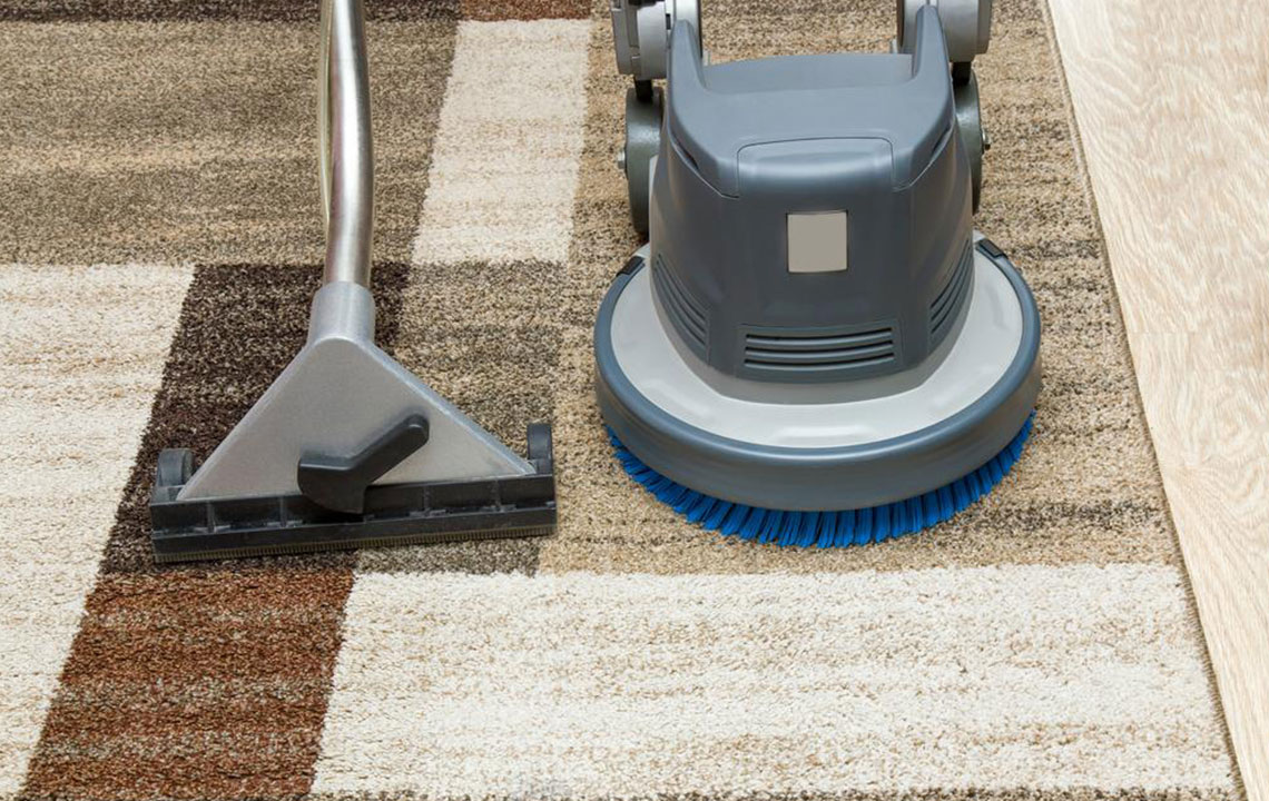 Two different types of carpet cleaning services 